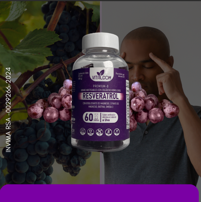 GOMAS RESVERATROL - Imagen 4