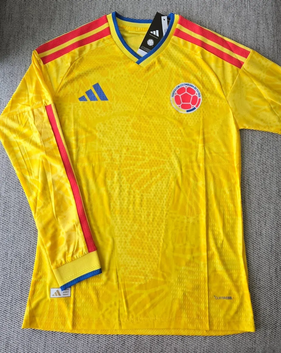 CAMISETA COLOMBIA MANGA LARGA 1.1 - Imagen 2