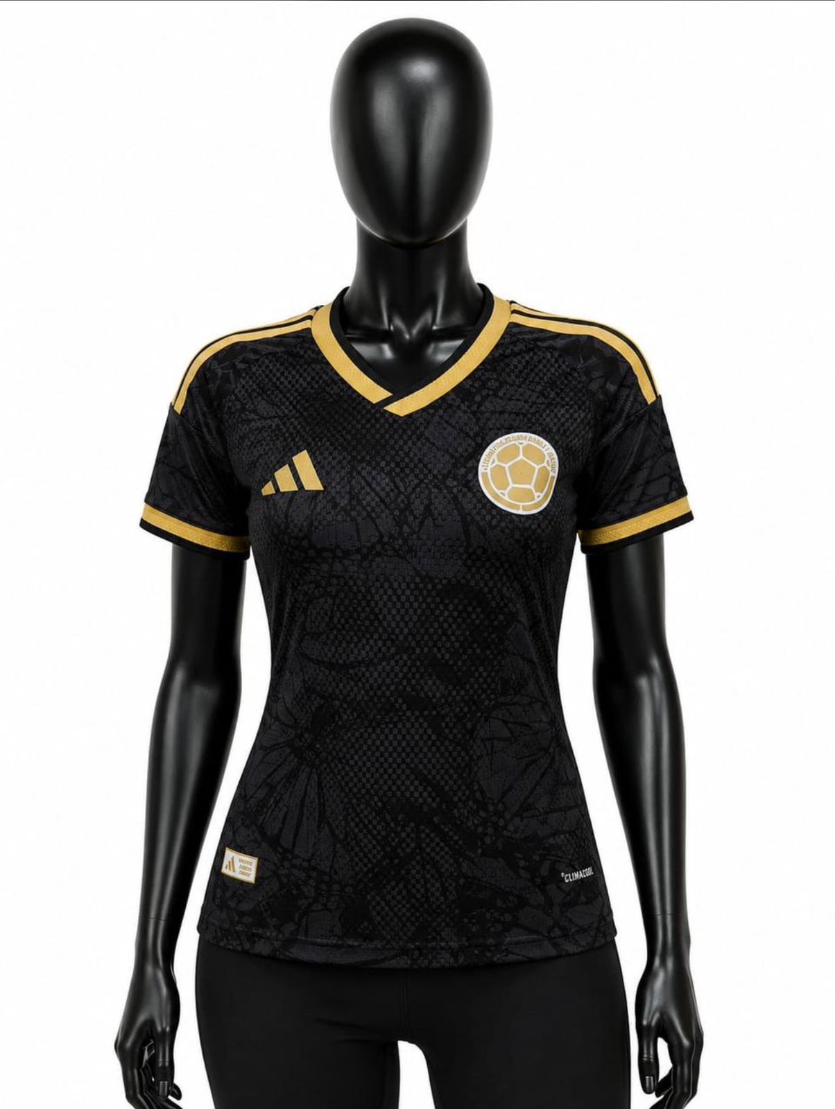 CAMISETA NEGRA VERSION DORADA DAM-CAB