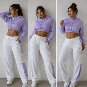 Conjunto buso corto dama